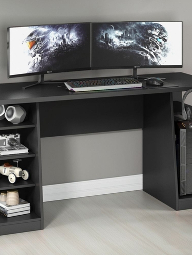 Mesa Gamer preta